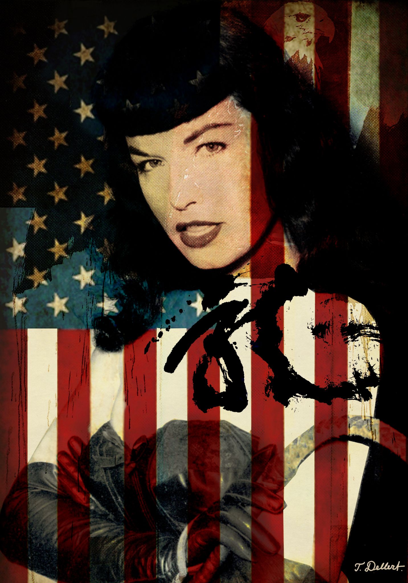 Small.  BETTIE PAGE American Icon 